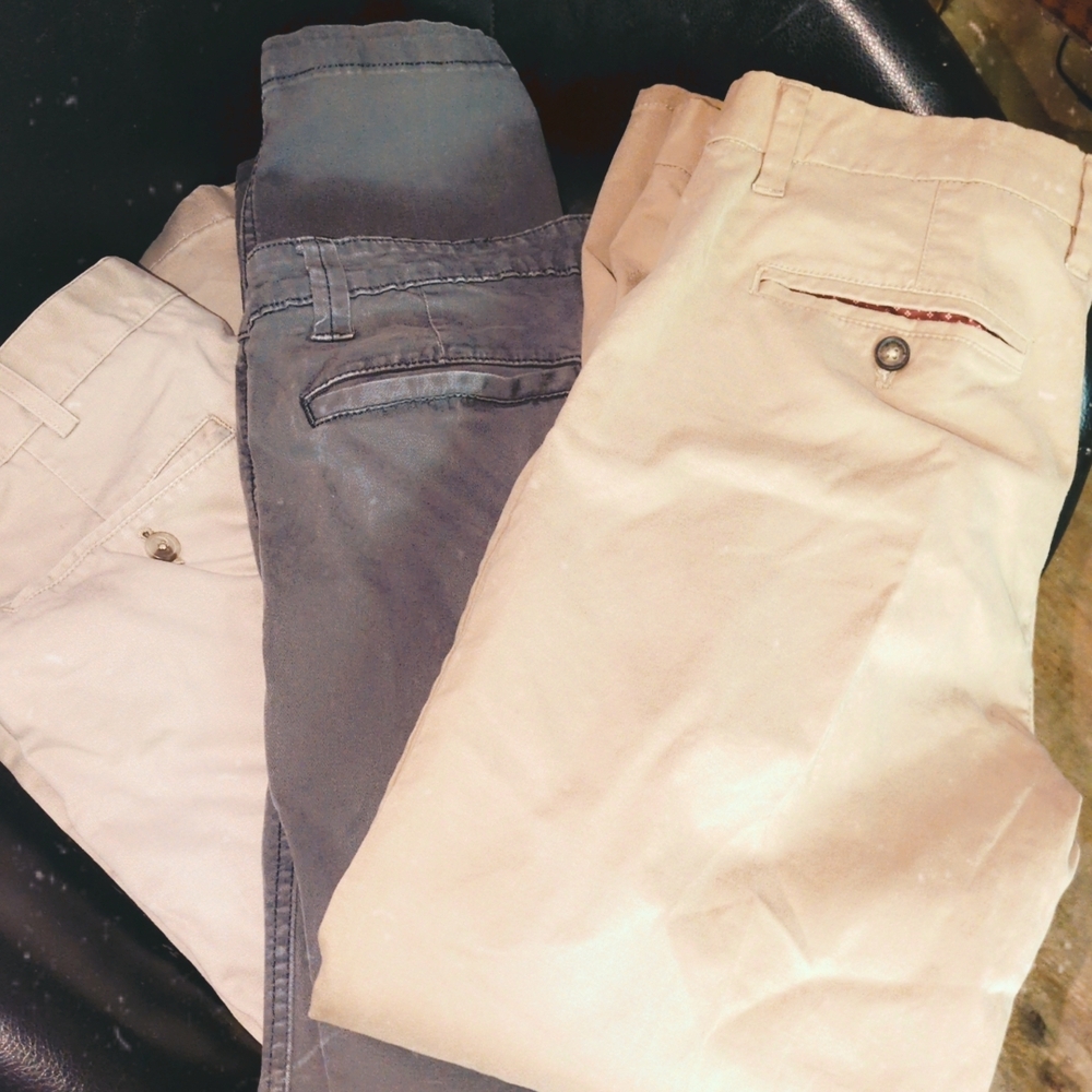 Men's Classic Pants - Gray and Tan
